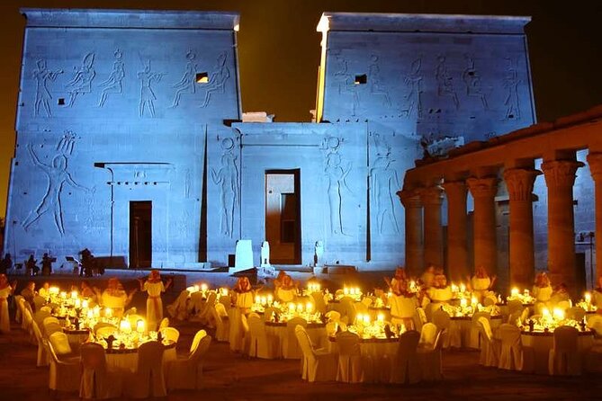 WONDERFUL SOUND AND LIGHT SHOW AT PHILAE TEMPLE