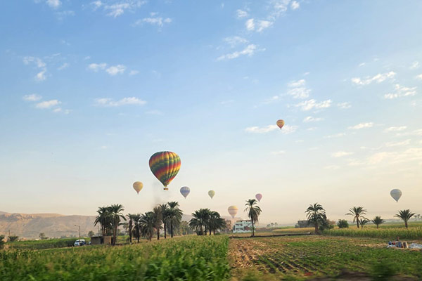 LUXOR HOT AIR BALLOON INTERESTING RIDE TRIP