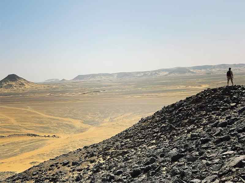 Une journée du désert blanc depuis le Caire