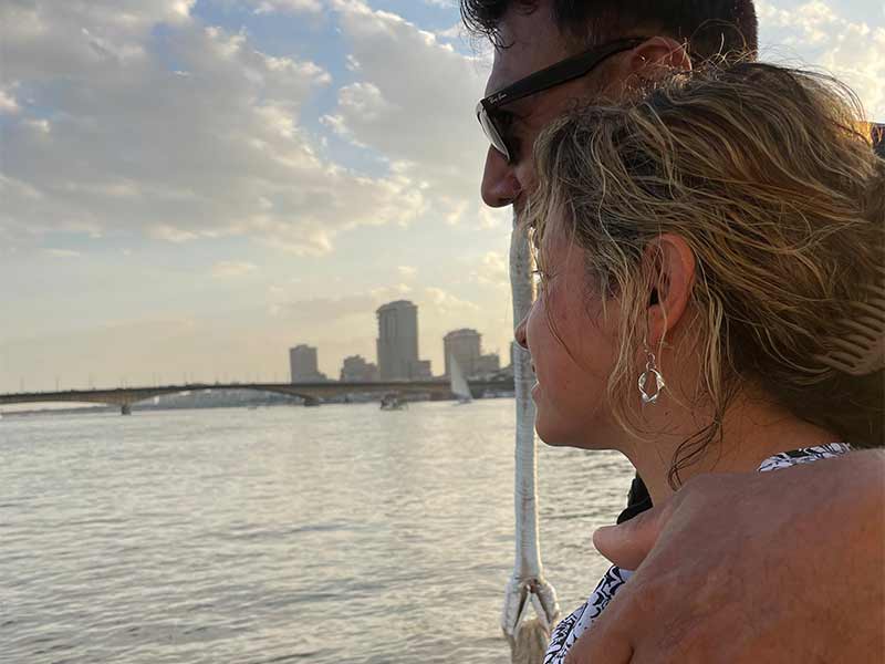 SPECTACULAR EXCURSION OF 2 HOURS IN FELUCCA BY THE NILE
