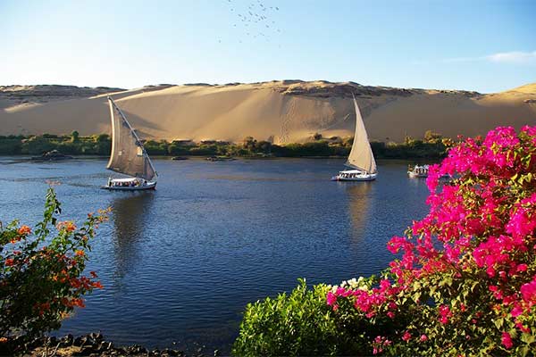 IMPRESSIVE FELUCCA RIDE NUBIAN VILLAGE