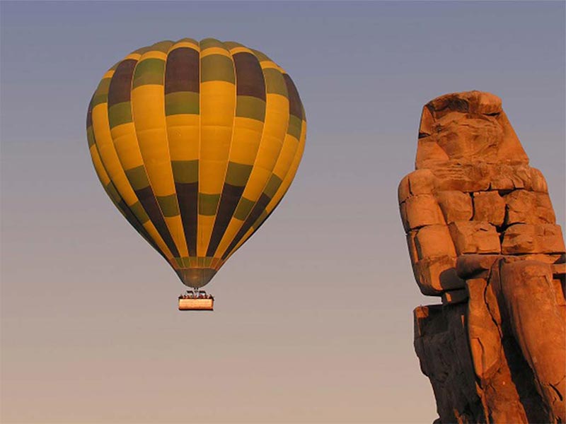 LUXOR HOT AIR BALLOON INTERESTING RIDE TRIP