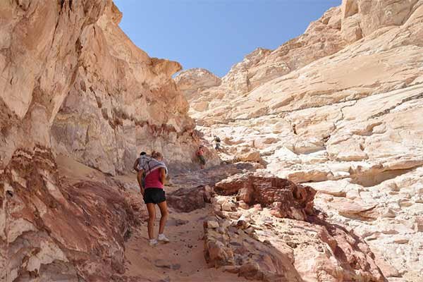 WONDERFUL SAINT CATHERINE AND COLORED CANYON BY JEEP