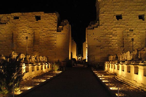 AMAZING KARNAK SOUND AND LIGHT SHOW IN LUXOR