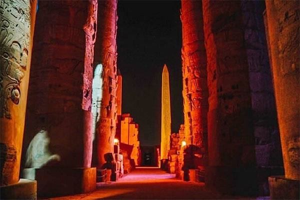 AMAZING KARNAK SOUND AND LIGHT SHOW IN LUXOR