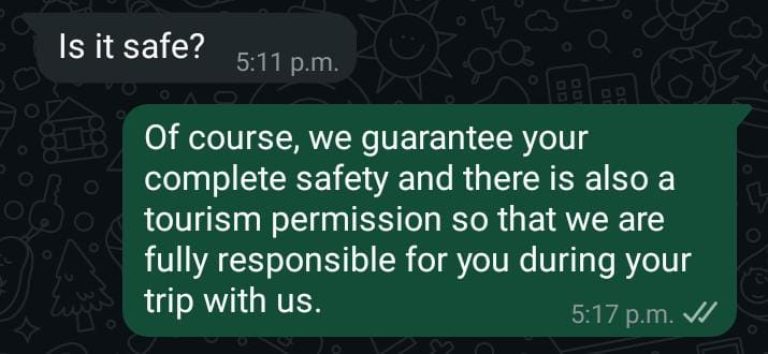 our safety